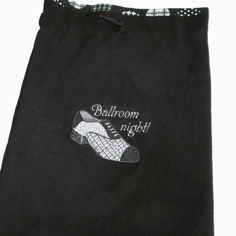 ballroom shoe bag