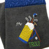 Picture of Golf Towel - 19e trou - Grey & Electric blue