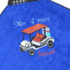 Picture of Golf Towel "Mon 4 roues Favori"