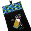 Picture of Golf Towel - 19e trou - black & dots