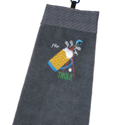 Picture of Golf Towel - 19e trou - Grey