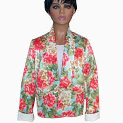 Picture of Jacket - Silky floral