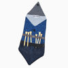 Picture of Golf Pouch - Electric blue & grey