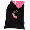 Picture of Shoe Bag - BLACK Pink Silhouette