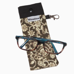 Picture of Eyeglass Case - Floral Swirls