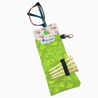 Picture of TEE Eyeglass Case - Floral Lime