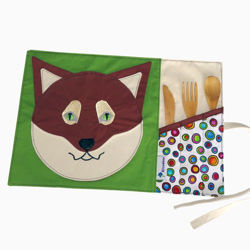 Picture of Roll-up placemat for Kids - Fox