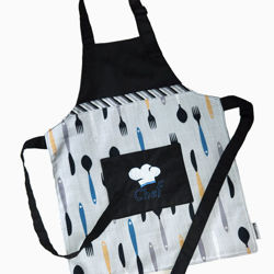 Picture of Little Chef Apron (2-4 yrs) - Utensils