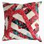 Image de Housse de Coussin  14"  - Pointsettia 2en1