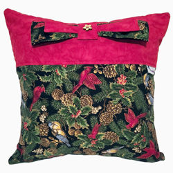 Picture of 14" Throw pillow case - Cardinals 2in1