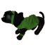 Image de Hoodie canin Vert/Noir -  XS