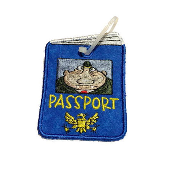 Image sur Étiquette - Passeport