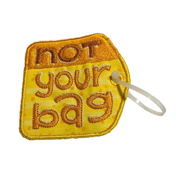 Image sur Étiquette - Not your bag