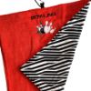 Image sur Serviette de Bowling "BOWLING" Rouge