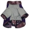 Image sur Manteau d'hiver canin - Nylon Dobby/Polaire Violet Geo (SB-Petit)